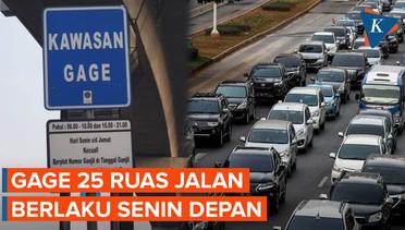 Ganjil Genap di 25 Ruas Jalan Jakarta Akan Berlaku Per 6 Juni 2022