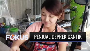 Warung Ayam Geprek di Solo Ini Ramai karena Sang Penjual Miliki Paras Cantik