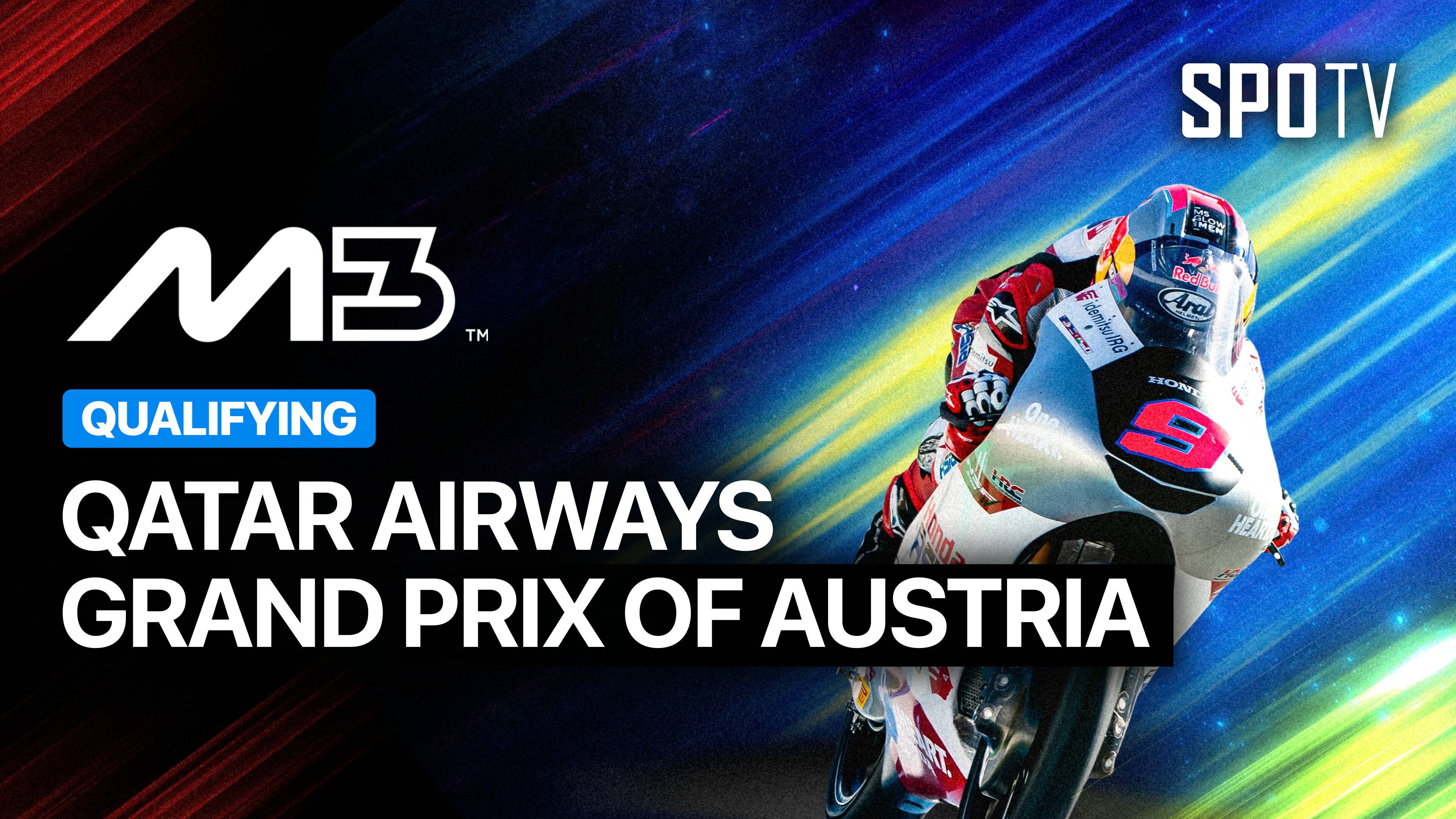 Moto3 Qualifying: Qatar Airways Grand Prix of Austria - MotoGP 2026 Round 15