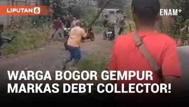 Warga Bogor Serbu Kantor Debt Collector yang Tarik Paksa Motor
