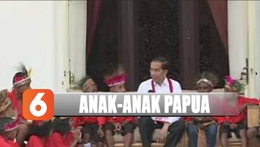 Tepati Janji, Presiden Jokowi Bertemu Anak-anak Papua - Liputan 6 Siang