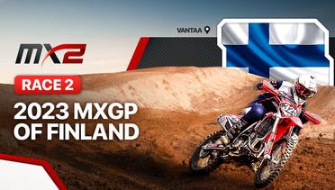 Full Race | Round 14 Finland: MX2 | Race 2 | MXGP 2023