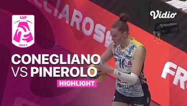 Highlights | Prosecco Doc Imoco Conegliano vs Wash4green Pinerolo | Italian Women's Serie A1 Volleyball 2022/23