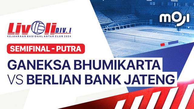 Putra: Ganeksa Bhumikarta vs Berlian Bank Jateng - Semifinal - Full Match | Livoli Divisi 1 2024