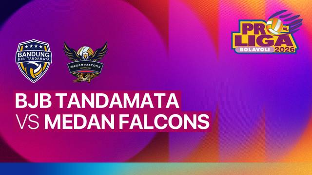 Putri: Bandung BJB Tandamata vs Medan Falcons - Full Match | Proliga 2026
