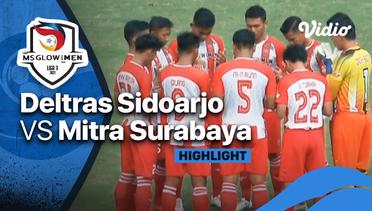 Highlight - Deltras Sidoarjo 3 vs 0 Mitra Surabaya | Liga 3 2021/2022