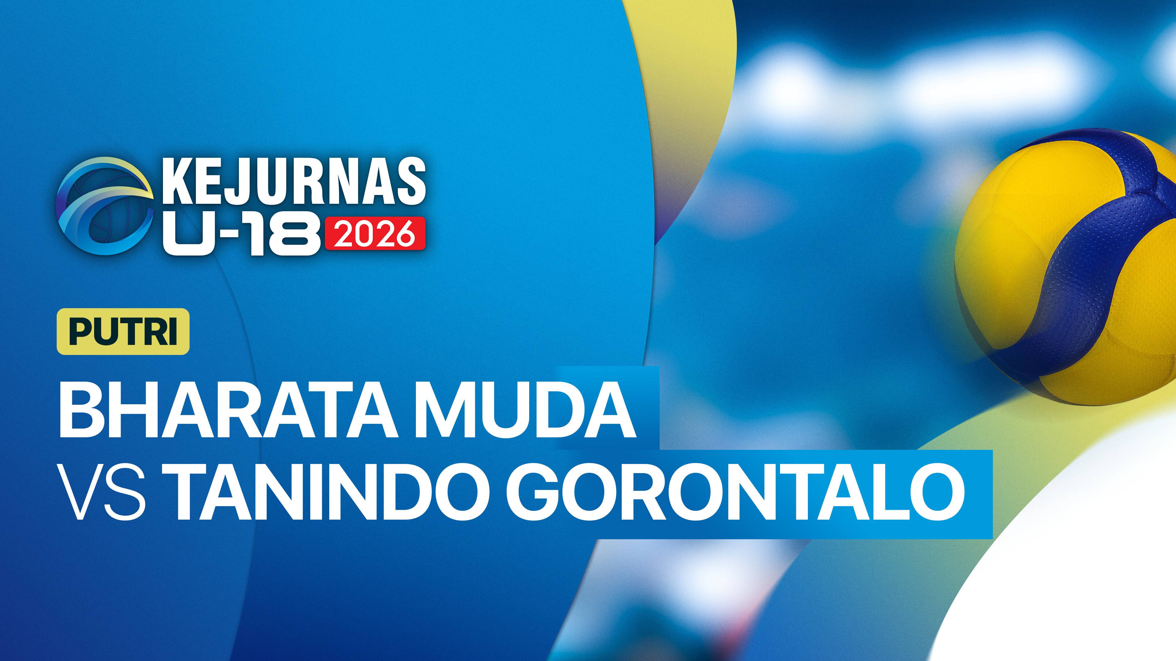Putri: Bharata Muda vs Tanindo Gorontalo - Kejurnas Bola Voli Antarklub U-18