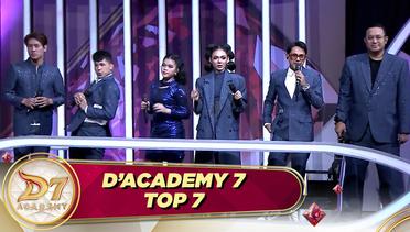 D'Academy 7 - Top 7 Result Malam Pertama