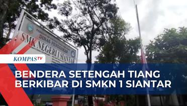 6 Guru Tewas dalam Kecelakaan Beruntun, SMK Negeri 1 Siantar Kibarkan Bendera Setengah Tiang