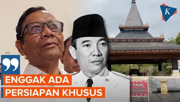 Besok Ziarah ke Makam Bung Karno Bareng Megawati, Mahfud: Enggak Ada Persiapan Khusus
