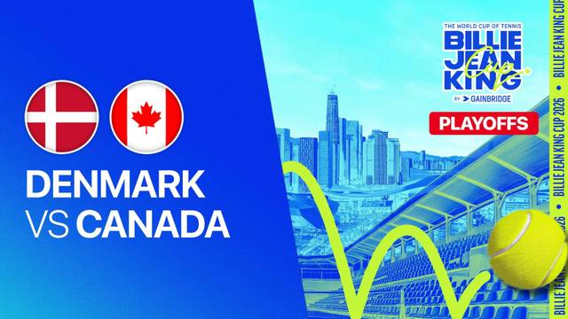 Denmark vs Canada - Full Match | Billie Jean King Cup Play-offs 2025