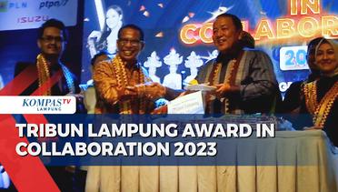 Tribun Lampung Award in Collaboration 2023