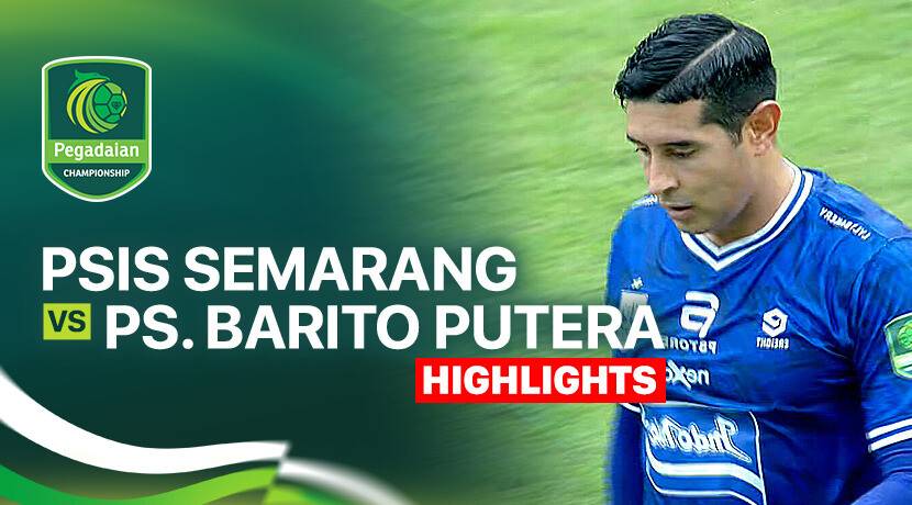 PSIS Semarang vs PS Barito Putera