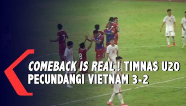 Comeback is Real ! Timnas Indonesia Pecundangi Vietnam 3-2 di Kualifikasi Piala AFC U20