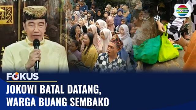 Jokowi Batal Hadir, Warga Lampung Luapkan Kekecewaan | Fokus