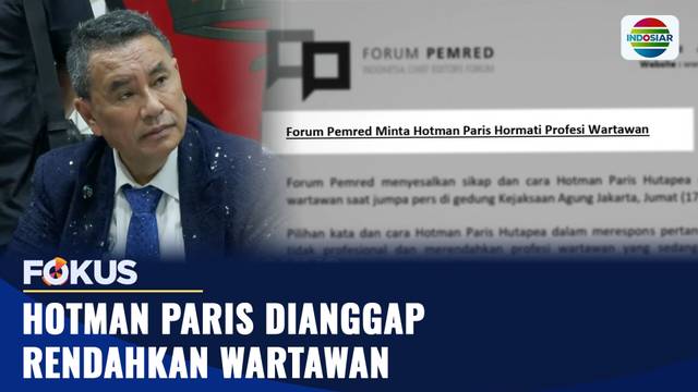 Hotman Paris Dianggap Rendahkan Wartawan | Fokus