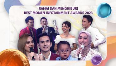 Ramai dan Menghibur! Tingkah Lesti, Jenov, Aldi Taher di Best Momen Infotainment Awards 2023