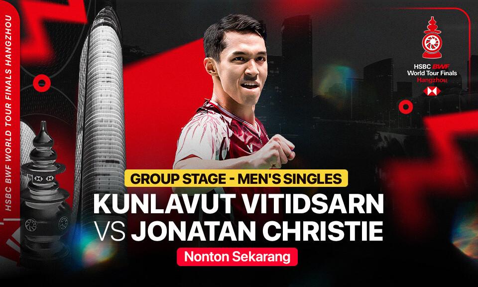 Kunlavut Vitidsarn vs Jonatan Christie