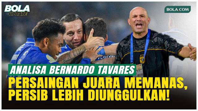 Analisa Bernardo Tavares, Persib Paling Berpeluang Juara BRI Super League 2025/2026