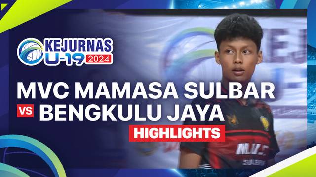 Putra: MVC Mamasa Sulbar vs Bengkulu Jaya - Babak 8 Besar - Highlights | Kejurnas Bola Voli Antarklub U-19 2024