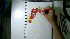 Drawing Hulkbuster