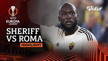 Sheriff vs Roma - Highlights | UEFA Europa League 2023/24
