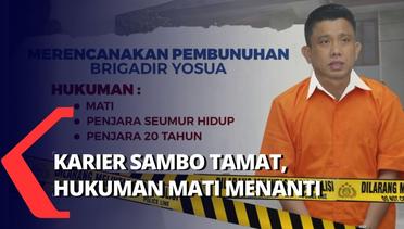 Karier Tamat, Ferdy Sambo Terancam Hukuman Mati karena Pasal Berlapis di Kasus Pembunuhan Brigadir J
