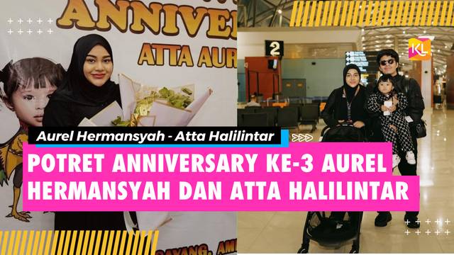 8 Potret Anniversary ke-3 Aurel Hermansyah dan Atta Halilintar, Dirayakan dengan Buket Sayuran