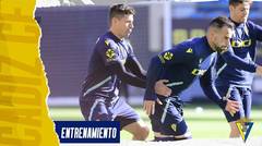 Penultimate training session two days after receiving Sevilla | Cadiz Football Club