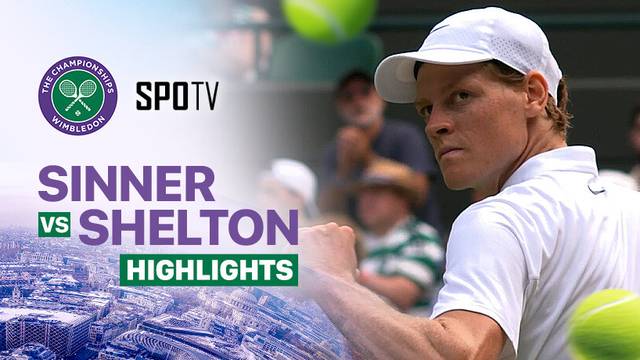 Jannik Sinner vs Ben Shelton - Highlights | Wimbledon 2025