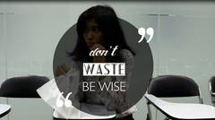 Communicasting Academy Filler "Don't waste be wise"
