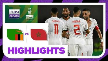 Zambia vs Morocco - Highlights | TotalEnergies Africa Cup of Nations 2023