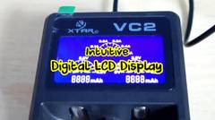 XTAR VC2 Dual Slots USB Battery Charger with LCD Review
