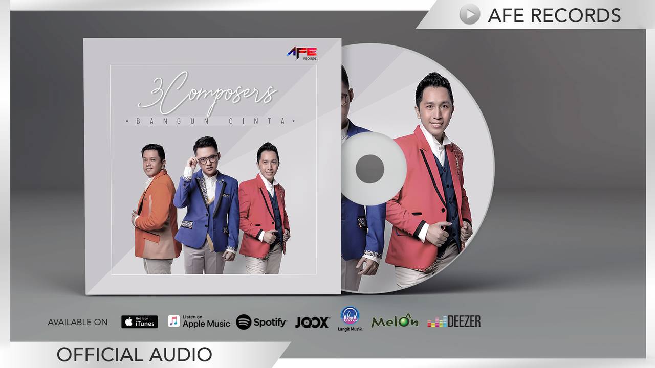 3 Composers Bangun Cinta (Official Audio) Vidio