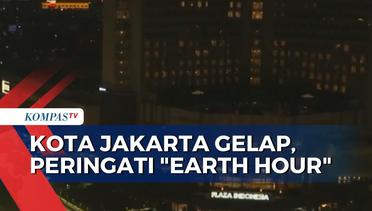 Peringati 'Earth Hour', Sebagian Wilayah Kota Jakarta Matikan Lampu Selama 1 Jam