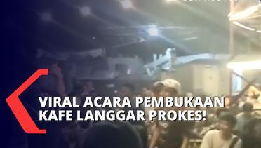 Viral Acara Kafe di Padang Ramai Pengunjung dan Abai Prokes, Satpol PP Langsung Bubarkan Acara!