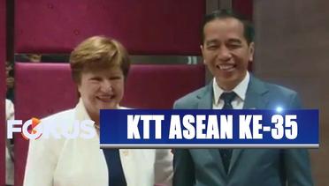 Hadiri KTT ASEAN di Bangkok, Jokowi Bertemu Direktur Pelaksana IMF Kristalina - Fokus Pagi