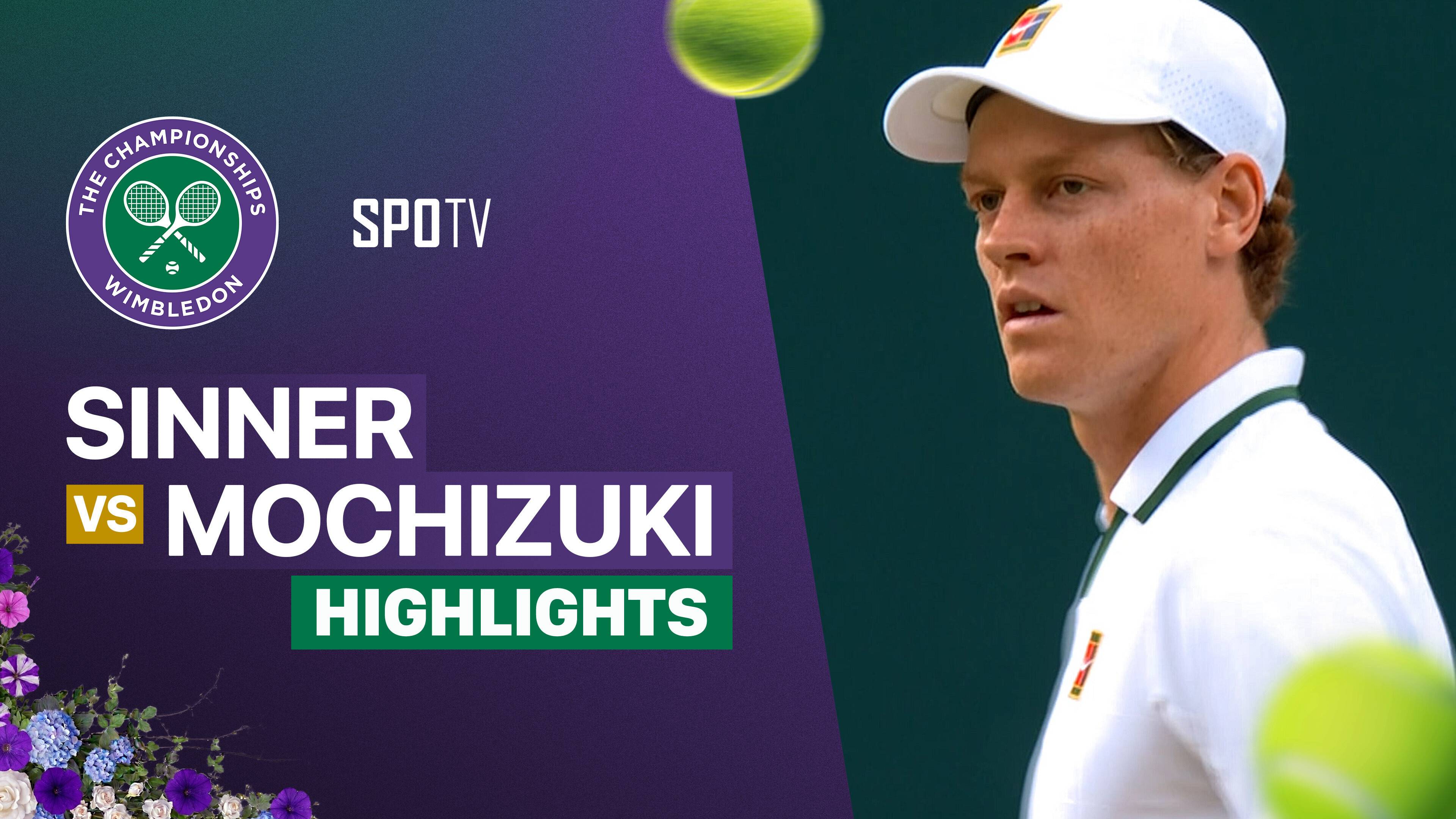 Jannik Sinner vs Shintaro Mochizuki - Gentlemen's Singles Fourth Round | Wimbledon 2026