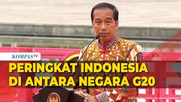 Cerita Jokowi Soal Pertumbuhan Ekonomi Indonesia Peringkat 1 atau 2 di Antara Negara G20