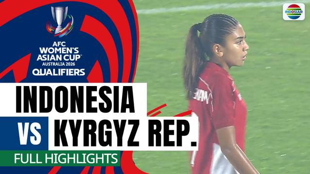 Indonesia VS Kyrgyzstan - Full Highlight | AFC Women’s Asian Cup Australia 2026 Qualifiers