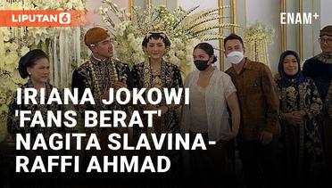 Momen Iriana Jokowi Minta Foto Bareng Nagita Slavina