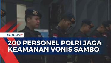 Polisi Terjunkan 200 Personel di PN Jaksel Guna Amankan Jalannya Sidang Vonis Sambo