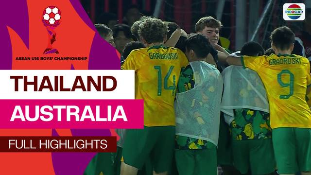 Thailand vs Australia - Full Highlight | Asean Boys Championship U16 2024