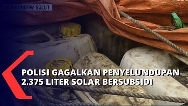Polisi Gagalkan Penyelundupan 2.375 Liter Solar Subsidi, 2 Pelaku Ditangkap!