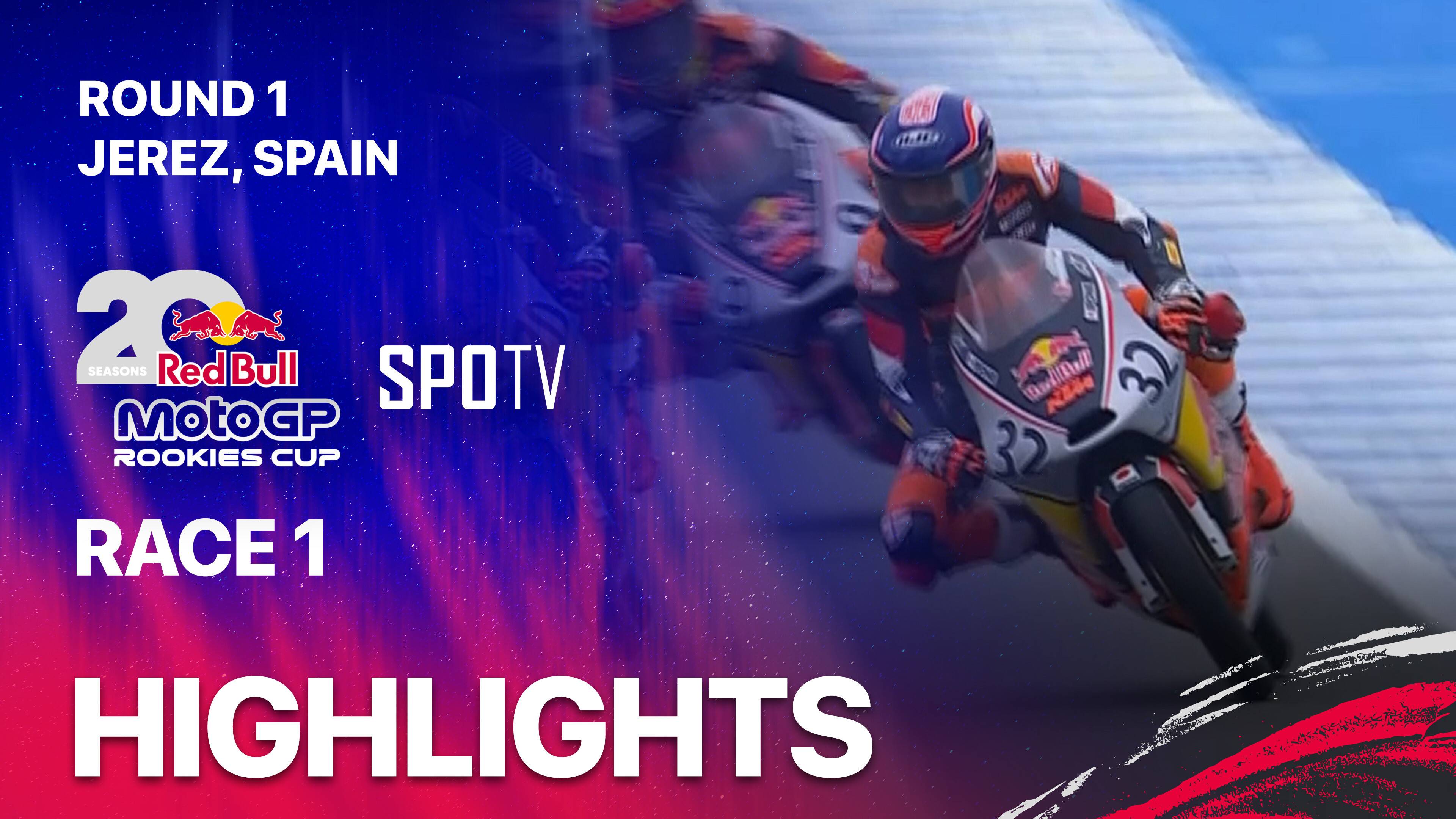 Race 1 - Red Bull Rookies Cup 2026 Round 1: Jerez