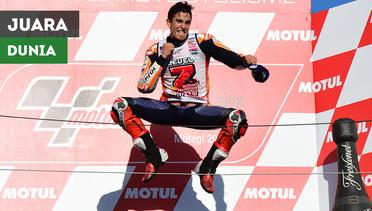 Marquez Juara Dunia MotoGP 2018 Setelah Duel dengan Dovizioso