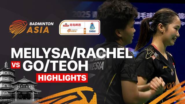 Meilysa Trias Puspitasari/Rachel Allessya Rose (INA) vs Pei Kee Go/Mei Xing Teoh (MAS) - Highlights | Badminton Asia Mixed Team Championship 2025 - Women's Doubles Group Stage