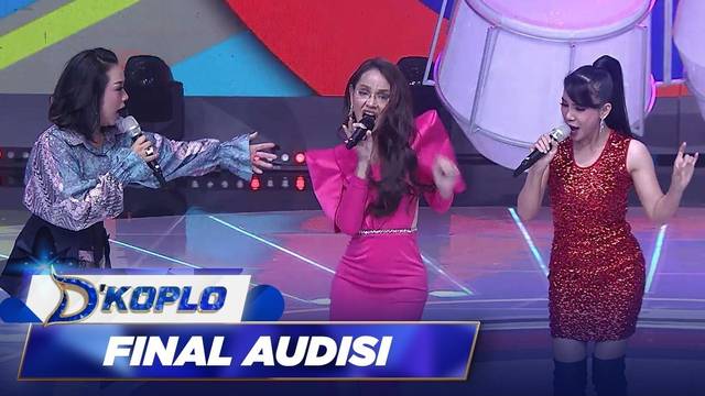All Out!! Bunda Corla Contohkan Gaya Nyanyi Buat Melane Zee!! Semangat Sampai Mic Glinding!! | Final Audition D’Koplo 2022