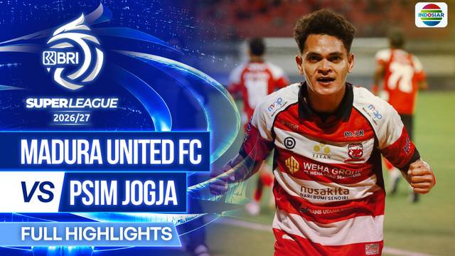 Madura United FC VS PSIM Jogja - Full Highlights | BRI Super League 2026/27