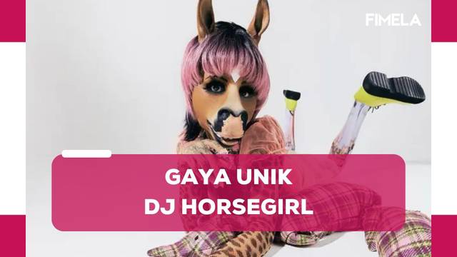 6 Gaya Unik DJ HorsegiirL dengan Gaya Uniknya yang Mengubah Penampilan Menjadi Kuda